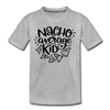Nacho Average Kid Funny Kids' Premium T-Shirt - heather gray