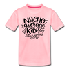 Nacho Average Kid Funny Kids' Premium T-Shirt - pink