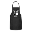 You're the Salt to my Pepper Funny Love Adjustable Apron - black