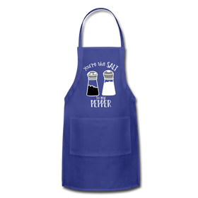 You're the Salt to my Pepper Funny Love Adjustable Apron