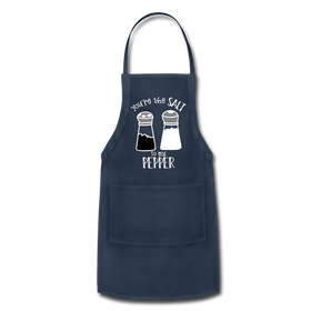 You're the Salt to my Pepper Funny Love Adjustable Apron