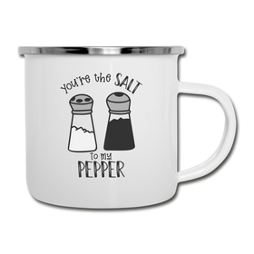 You're the Salt to my Pepper Funny Love Camper Mug