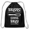 Bakers Gonna Bake Funny Cooking Cotton Drawstring Bag