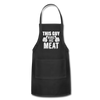 This Guy Rubs His Meat Funny BBQ Adjustable Apron