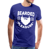 Bearded for Her Pleasure Funny Men's Premium T-Shirt - royal blue