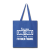 You Say Dad Bod I Say Father Figure Funny Fathers Day Tote Bag