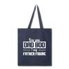 You Say Dad Bod I Say Father Figure Funny Fathers Day Tote Bag