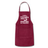 I Told a Chemistry Joke There was No Reaction Science Joke Adjustable Apron