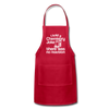 I Told a Chemistry Joke There was No Reaction Science Joke Adjustable Apron