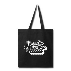 One Fly Dad Fly Fishing Tote Bag