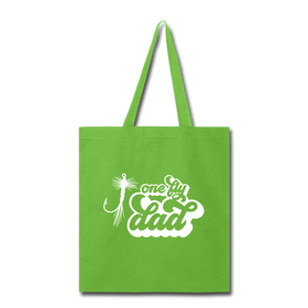 One Fly Dad Fly Fishing Tote Bag