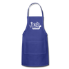 One Fly Dad Fly Fishing Adjustable Apron - royal blue