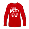 My Favorite People Call Me Dad Father's Day Men's Premium Long Sleeve T-Shirt - red