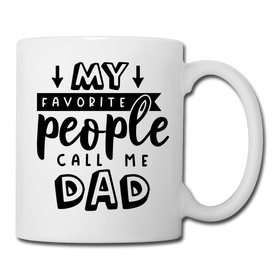 My Favorite People Call Me Dad Father's Day Coffee/Tea Mug