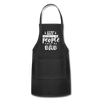 My Favorite People Call Me Dad Father's Day Adjustable Apron - black