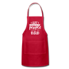 My Favorite People Call Me Dad Father's Day Adjustable Apron - red