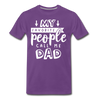 My Favorite People Call Me Dad Father's Day Men's Premium T-Shirt - purple