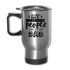 My Favorite People Call Me Dad Father's Day Travel Mug - silver