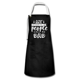 My Favorite People Call Me Dad Father's Day Artisan Apron