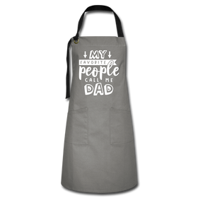 My Favorite People Call Me Dad Father's Day Artisan Apron