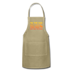 I'm the Dad First I Light the Fire Then I Grill the Things BBQ Adjustable Apron