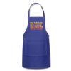 I'm the Dad First I Light the Fire Then I Grill the Things BBQ Adjustable Apron