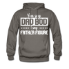 You Say Dad Bod I Say Father Figure Men's Hoodie - asphalt gray