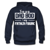 You Say Dad Bod I Say Father Figure Men's Hoodie - navy