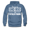 You Say Dad Bod I Say Father Figure Men's Hoodie - denim blue