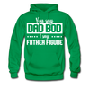 You Say Dad Bod I Say Father Figure Men's Hoodie - kelly green