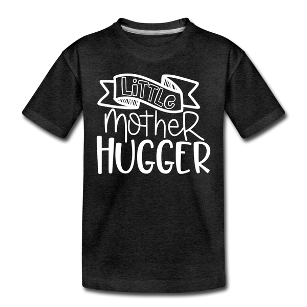 Little Mother Hugger FunnyKids' Premium T-Shirt - charcoal gray