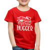 Little Mother Hugger Funny Toddler Premium T-Shirt - red