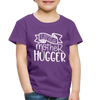 Little Mother Hugger Funny Toddler Premium T-Shirt - purple