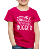 Little Mother Hugger Funny Toddler Premium T-Shirt - dark pink