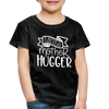 Little Mother Hugger Funny Toddler Premium T-Shirt - charcoal gray
