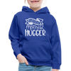 Little Mother Hugger Funny Kids‘ Premium Hoodie - royal blue