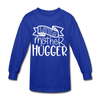 Little Mother Hugger Funny Kids' Long Sleeve T-Shirt - royal blue