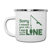 Sorry I Missed Your Call, I was on the Other Line Funny Fishing Camper Mug
