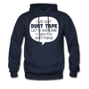 I've Got Duct Tape Let's Assume I Can Fix Anything Men's Hoodie - navy