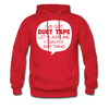 I've Got Duct Tape Let's Assume I Can Fix Anything Men's Hoodie - red