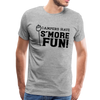 Camper's Have S'More Fun! Funny Camping Men's Premium T-Shirt - heather gray