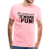 Camper's Have S'More Fun! Funny Camping Men's Premium T-Shirt - pink