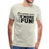 Camper's Have S'More Fun! Funny Camping Men's Premium T-Shirt - heather oatmeal