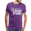 Camper's Have S'More Fun! Funny Camping Men's Premium T-Shirt - purple