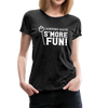 Camper's Have S'More Fun! Funny Camping Women’s Premium T-Shirt - charcoal gray