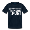 Camper's Have S'More Fun! Funny Camping Toddler Premium T-Shirt - deep navy