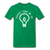 Physics Turns Me On Funny Geek Men's Premium T-Shirt - kelly green