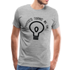 Physics Turns Me On Funny Geek Men's Premium T-Shirt