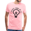 Physics Turns Me On Funny Geek Men's Premium T-Shirt