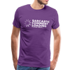 Sarcastic Comment Loading Please Wait Funny Men's Premium T-Shirt